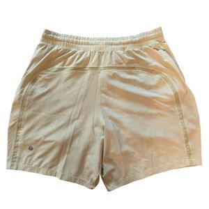 SOLD Lululemon Pace Breaker Lined 7” Shorts Size Medium M7APKS Green Faded Zap